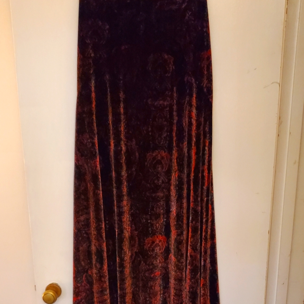 Velour skirt Urban Outfitters